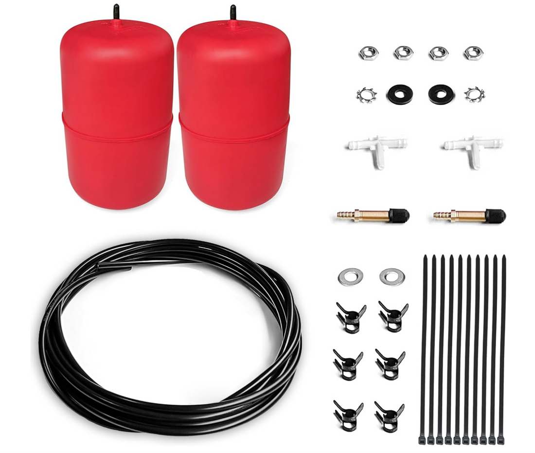 Rear sagging under weight of towing or extra load - easy fix!