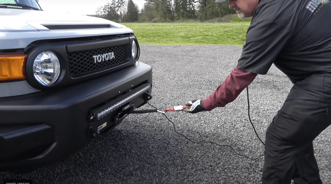 Electric Recovery Winch - Metal Tech 4x4