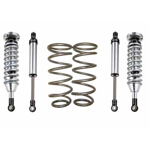 Complete Radflo suspension kit for 2003+ Lexus GX470 and GX460, including shocks and coil springs, shown on white background.