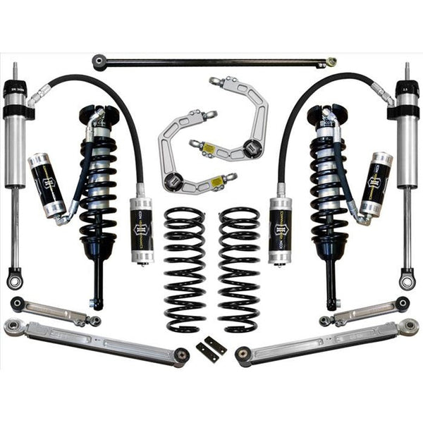 Complete Stage 6 suspension system with coilovers, springs, control arms, and shocks for 2010+ Toyota 4Runner.
