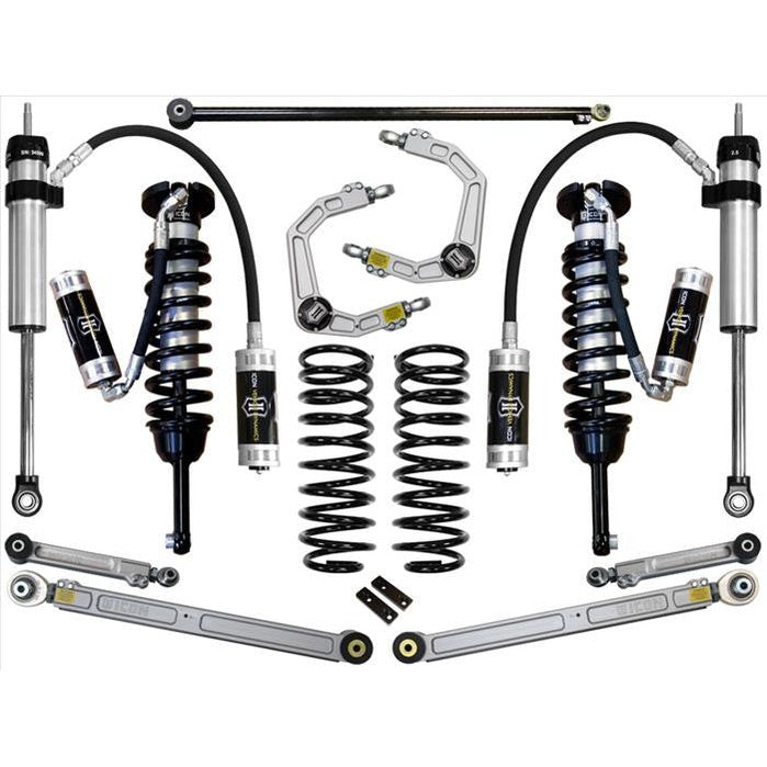 Complete Stage 6 suspension system with coilovers, springs, control arms, and UCAs for 2010+ Lexus GX460.
