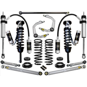 Complete Stage 6 suspension system with coilovers, springs, control arms, and UCAs for 2003-2009 Lexus GX470.