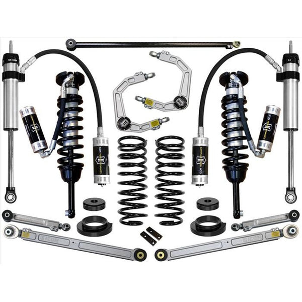Complete Stage 6 suspension system with coilovers, springs, control arms, and UCAs for 2003-2009 Lexus GX470.