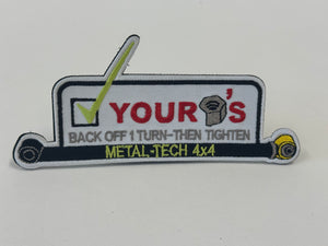 Check Your Nuts!  Patch by Metal-tech 4x4