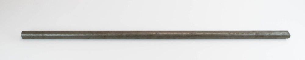 Straight metal roll cage dash cross bar for FJ40 Land Cruiser, unpainted, shown on white background.