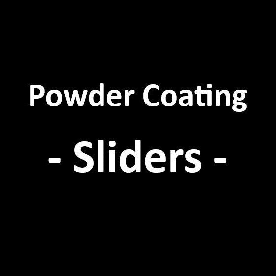 Close-up of Bronco Sidewinder rock slider showing smooth black powder-coated finish for durability and protection.
