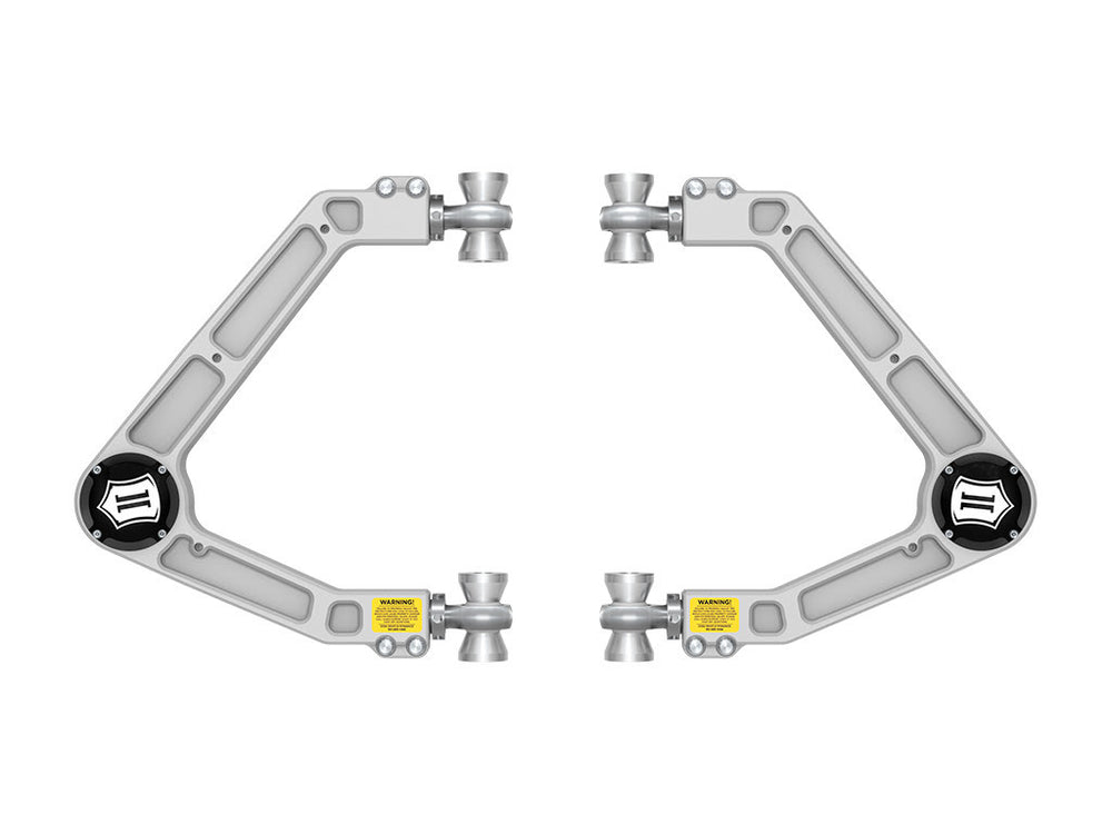 Complete 1.25-3 inch lift Stage 5 suspension system with billet upper control arms for 2024 Land Cruiser 250 Series.