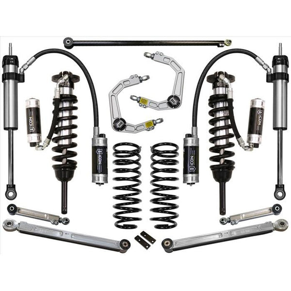 Complete Stage 7 suspension system with coilovers, shocks, springs, and control arms for 2003-2009 Toyota 4Runner.