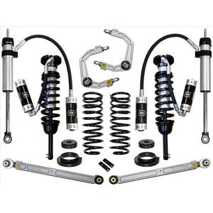 Complete Stage 5 suspension system with coilovers, springs, control arms, and UCAs for 2003-2009 Lexus GX470.