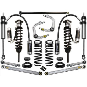 Complete Stage 7 suspension system with coilovers, shocks, control arms, and springs for 2003-2009 Lexus GX470.
