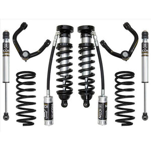 Complete ICON Stage 3 suspension system for 1996-2002 Toyota 4Runner, including shocks, springs, and control arms.