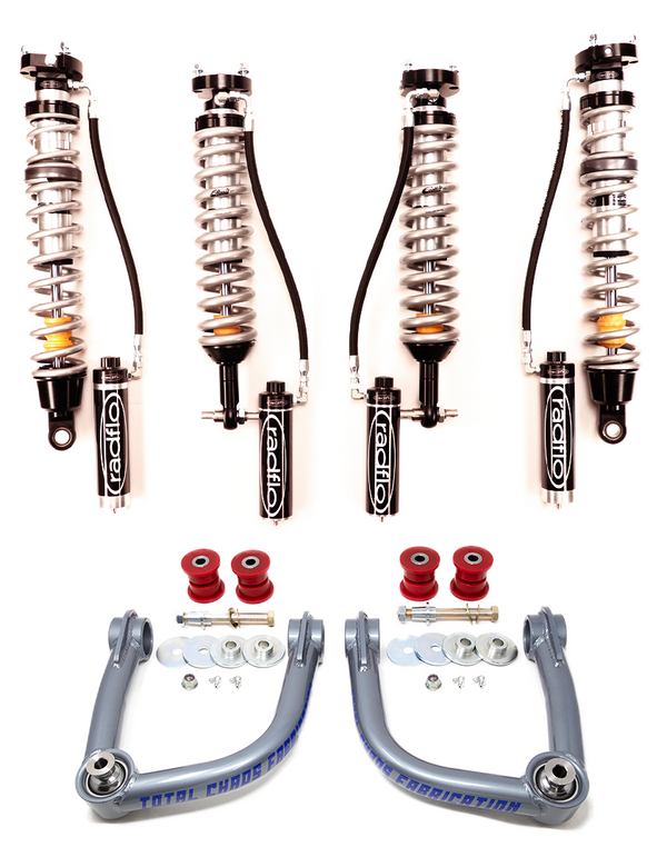Ford Bronco 2021- Current  Radflo Front and Rear Remote Coilovers RAD-B6G-3-TC