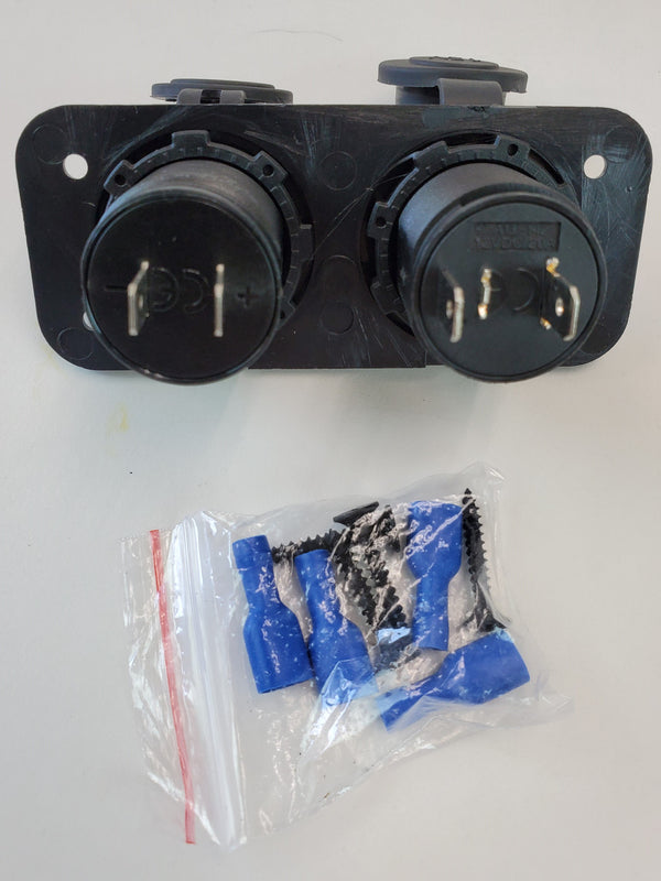 OPOR 12v Plugs (1power, 1 dual USB) Lancer/Pegasus Rear Bumpers
