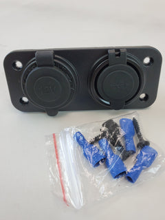 OPOR 12v Plugs (1power, 1 dual USB) Lancer/Pegasus Rear Bumpers