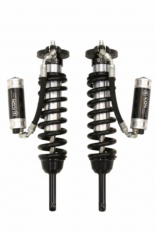 ICON 2007 - 2009 FJ Cruiser Extended Travel Remote Reservoir Front Coilover Shock Kit