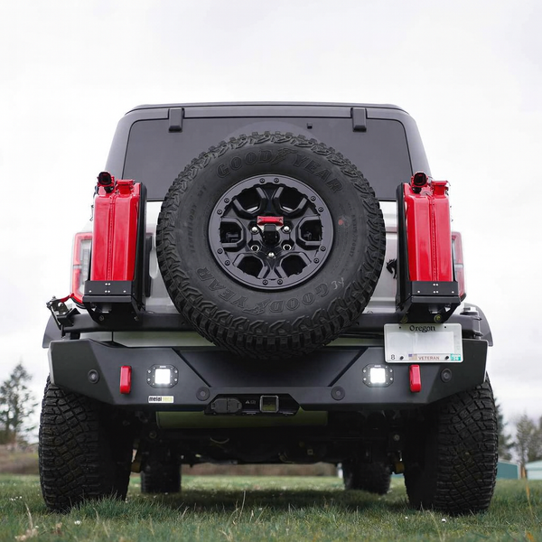 Bronco 6G Rear Aces High Bumper by Metal-tech 4x4