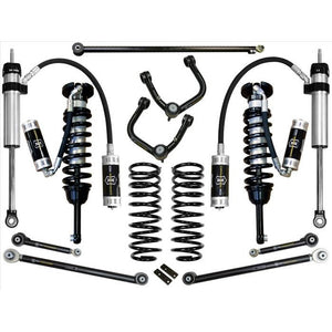Complete Stage 6 tubular suspension system with coilovers, shocks, springs, and control arms for 2003-2009 Lexus GX470.