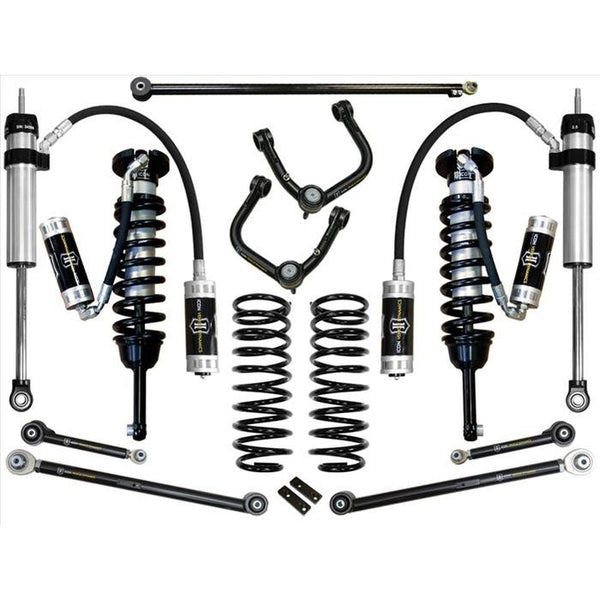 Complete Stage 6 tubular suspension system with coilovers, shocks, springs, and control arms for 2003-2009 Lexus GX470.