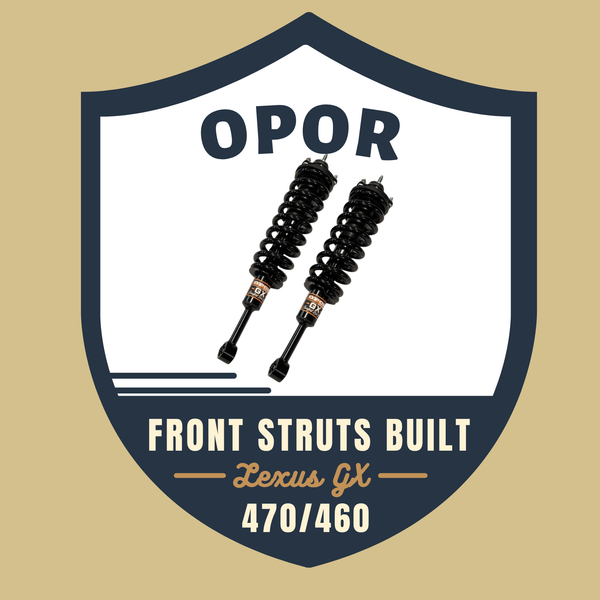 GX470/460 Replacement Front Struts pair - Comfort Ride Plus
