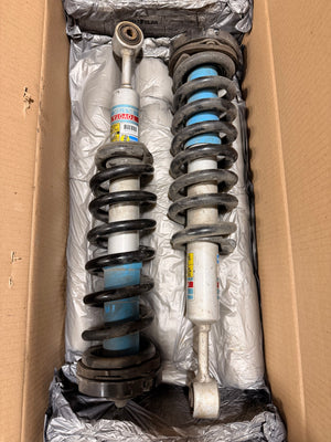 Bilstein Built TRD Struts with aftermarket leveling kit installed - USED take offs