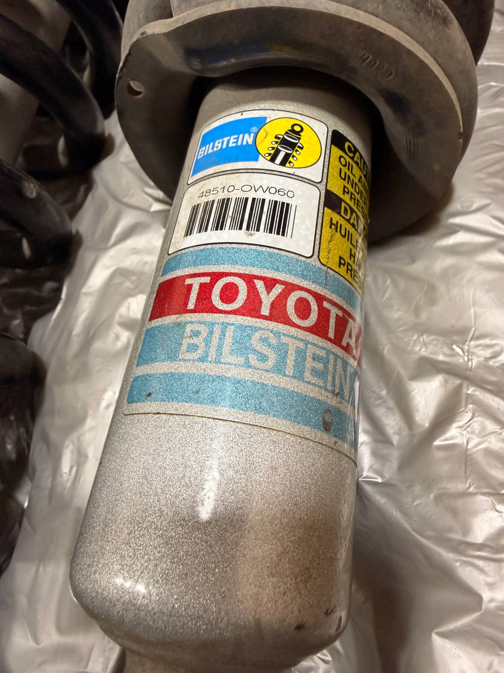 Bilstein Built TRD Struts with aftermarket leveling kit installed - USED take offs
