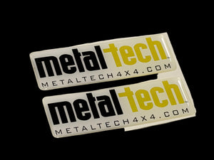 Metal Tech DOME Sticker Pack