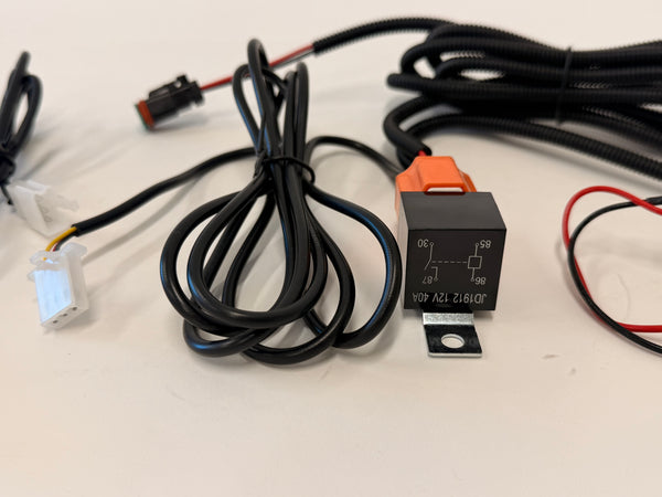 OPOR LED Light Harness with two Deutsch (DT) plugs full kit with relay