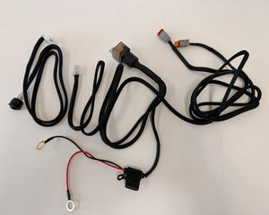 OPOR LED Light Harness with two Deutsch (DT) plugs full kit with relay