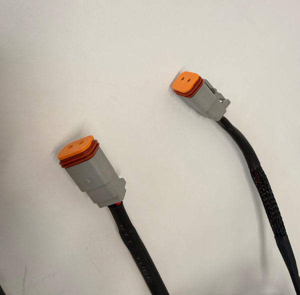 OPOR LED Light Harness with two Deutsch (DT) plugs full kit with relay