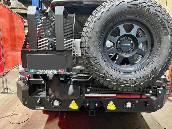 Rear Camera Relocation Kit for GX470 and GX460 Rear Bumpers