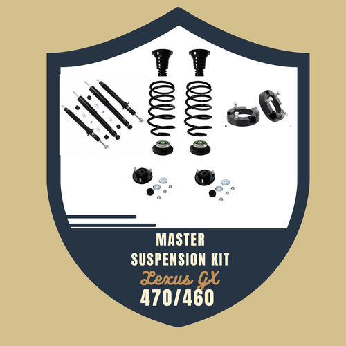 Lexus GX470 / GX460 Master Suspension Conversion Kit – Standard or Fully Assembled Front Struts