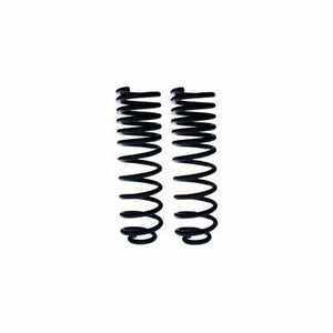 Pair of black front coil springs for 2003 Toyota 4Runner and FJ Cruiser, medium load, 2-inch lift, scratch and dent.