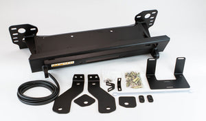 MetalTech 4x4 Stronghold winch bumper kit for 2014 4Runner with mounting brackets, hardware, and wiring.