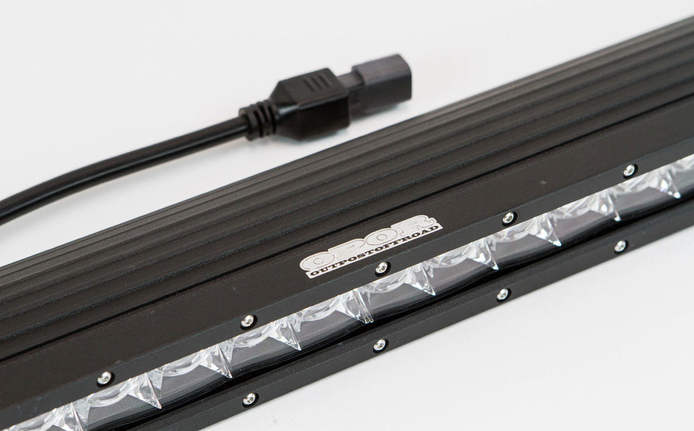 SD OPOR 120W  25.5" LED Single Row Spot/Flood Combo Light Bar w/harness
