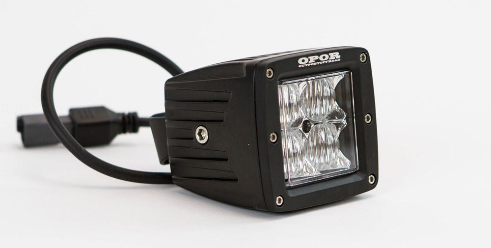 OPOR 20W LED Pod Light Flood Beam Pattern