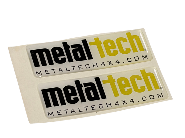 Metal Tech DOME Sticker Pack